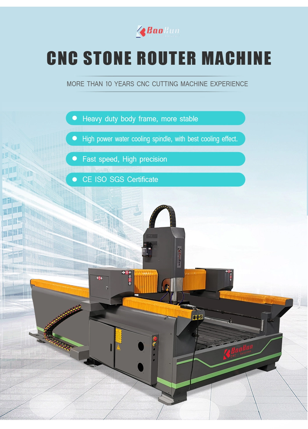 High Speed Cheap Price Stone CNC Router for Cutting and Engraving