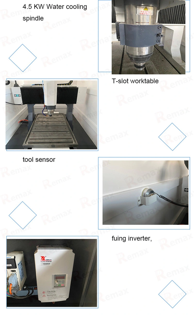 China 3D CNC Wood Engraving Machine / Mini 4 Axis CNC Router 6090