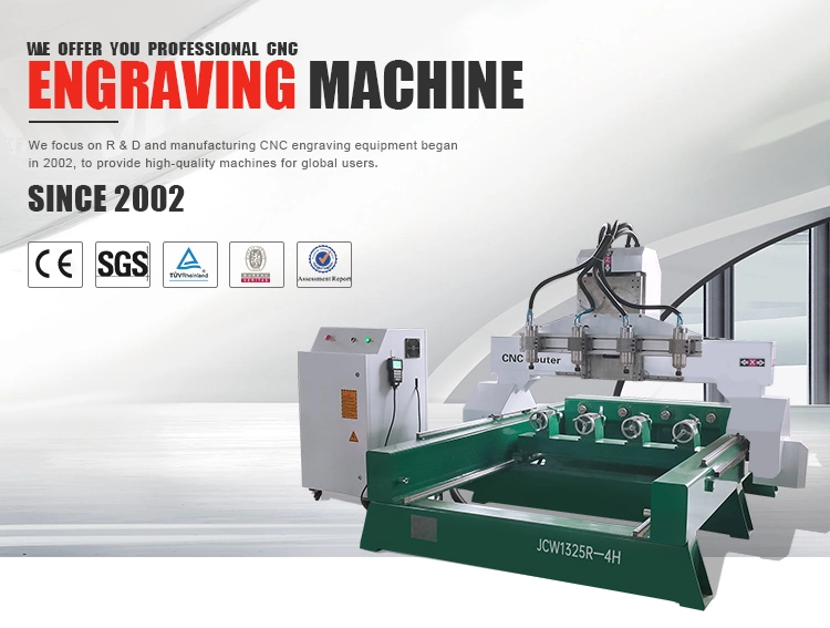 CNC Carving Machine 4 Spindles 1325 Multi Heads Wood CNC Router